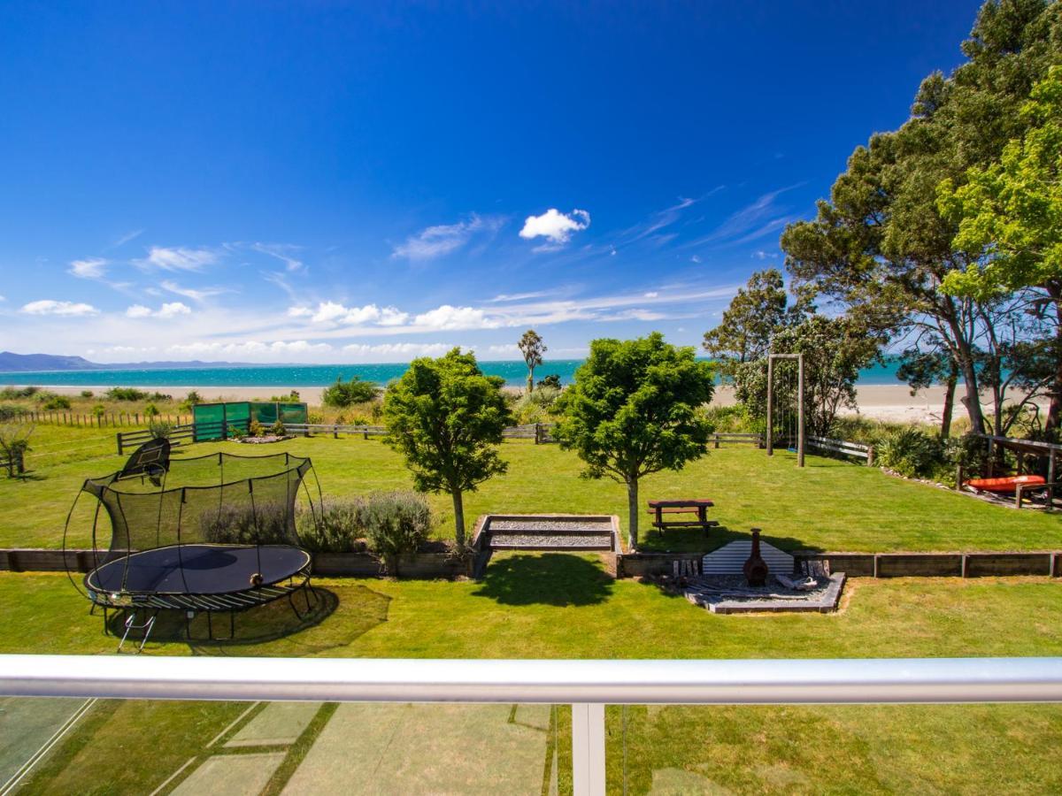 La Casa Al Mare - Golden Bay Beach House Tasman Exteriör bild